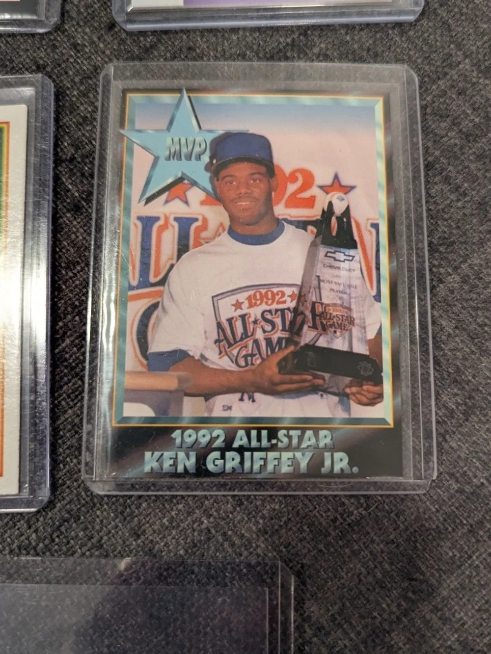 Ken Griffey Jr 5-Card Lot 1990 Bowman #481 Alrak MVP Kraft Donruss Fleer